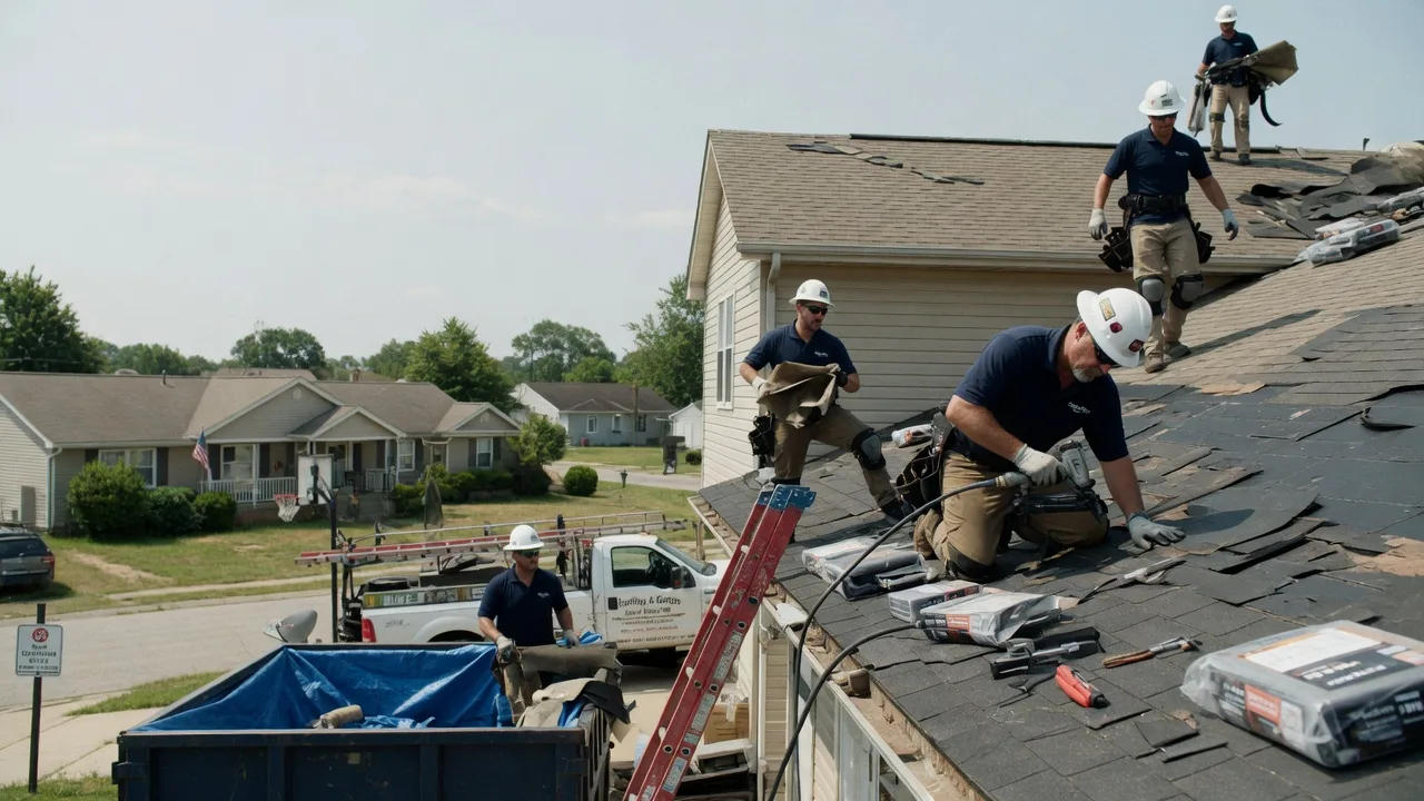 Roof Replacement in Noble, LA near me